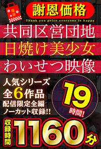 【福袋】【謝恩価格】共同区営団地 日焼け少女わいせつ映像 19時間！